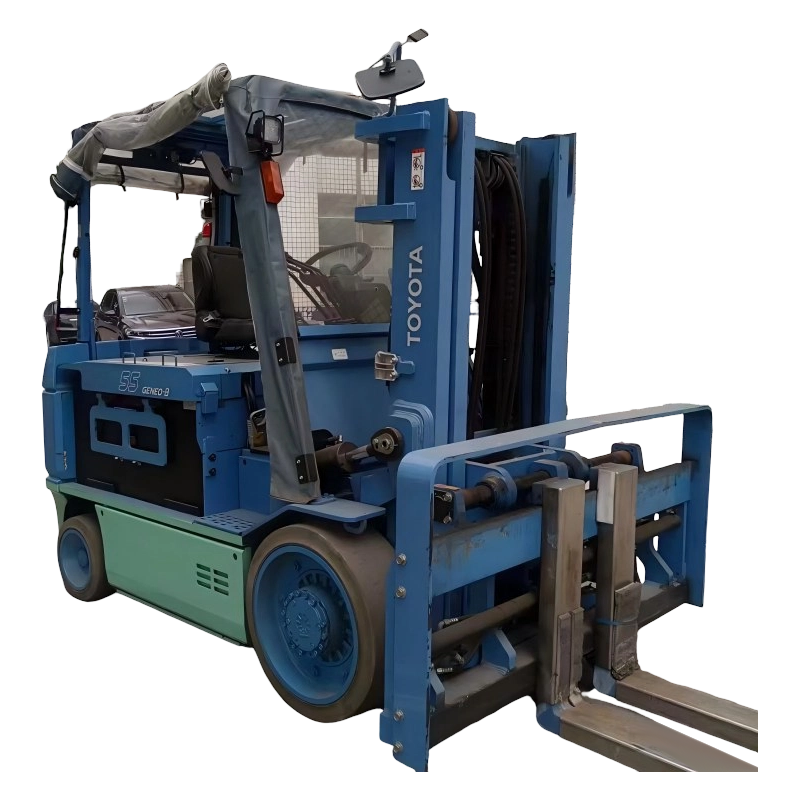 Electric Solid Tyre 5 Ton Used TOYOTA Lead Acid Forklift